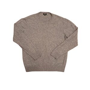 Uniqlo Men’s Cashmere Gray Sweater